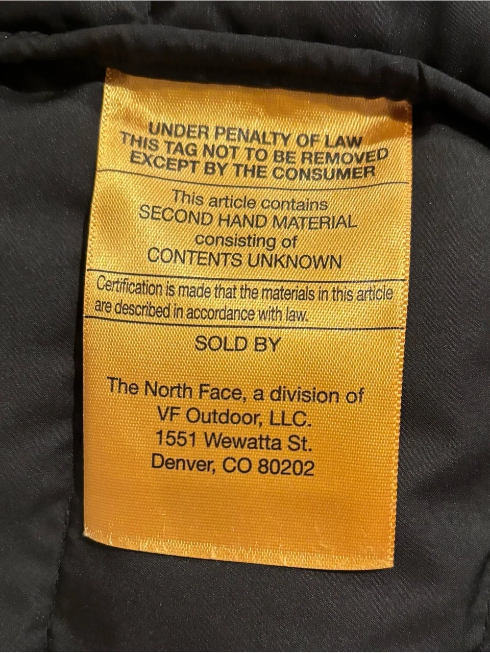 The North Face Men’s Aconcagua Vest - TNF Black, Size S